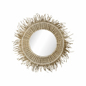 Speil \'Stina\' rundt 60cm - Natur