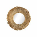 Speil \'Stina\' rundt 70cm - Natur