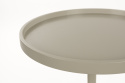 Sidebord \'Jason\' Ø46 cm - Beige