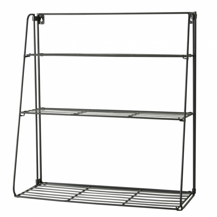 Vegghylle \'Three\' - metall i gruppen Møbler / Hyller og oppbevaring / Vegghylle hos Reforma (100534)