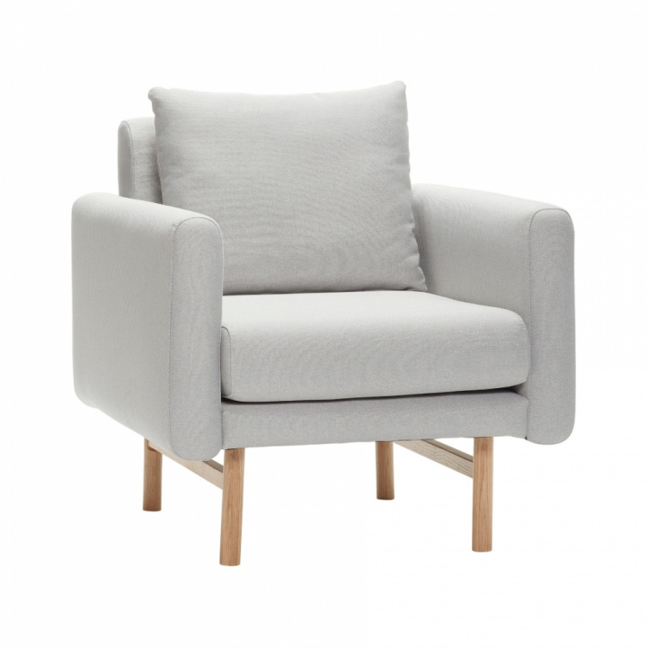 Lenestol Hvilestol - Lys grå - Hubsch