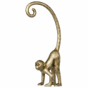 Bokstøtte / statue \'Ape\' - Gull
