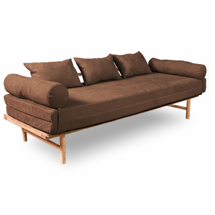 Daybed \'Le Mar\' - Brun i gruppen Møbler / Utendørsmøbler / Utendørs sofaer hos Reforma (101218)