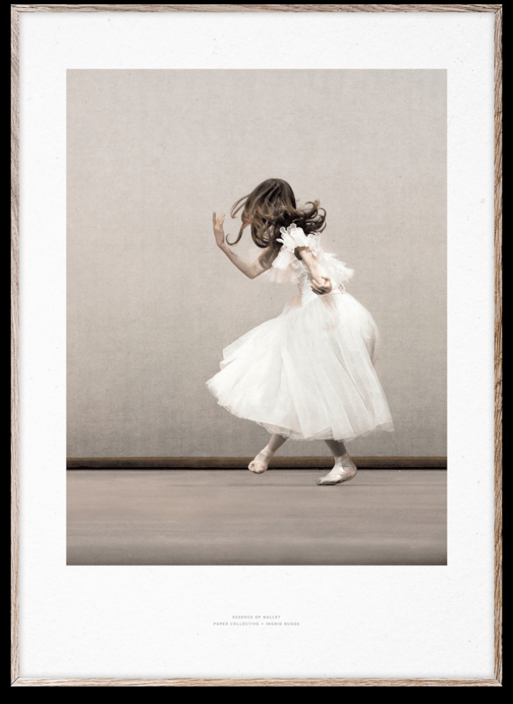 Plakat 'Essence of Ballet 02' 30x40 - Beige