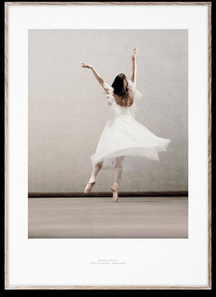 Plakat 'Essence of Ballet 03' 30x40 - Beige