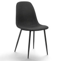 Stol \'Gal\' - Grå/Svart