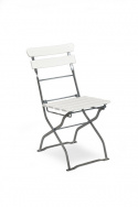 Sammenleggbar stol \'Krögaren\' 2-pakning - Hvit