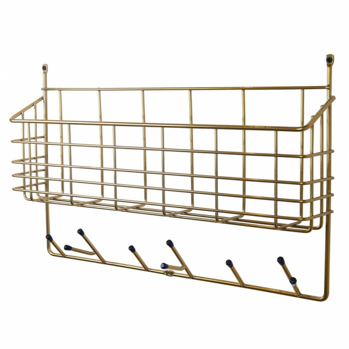 Lagringshylle Mitten - Messing i gruppen VAREMERKER / hos Reforma (104004)