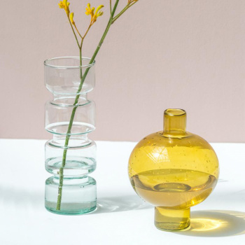 Vase \'Paprika\' - Resirkulert glass