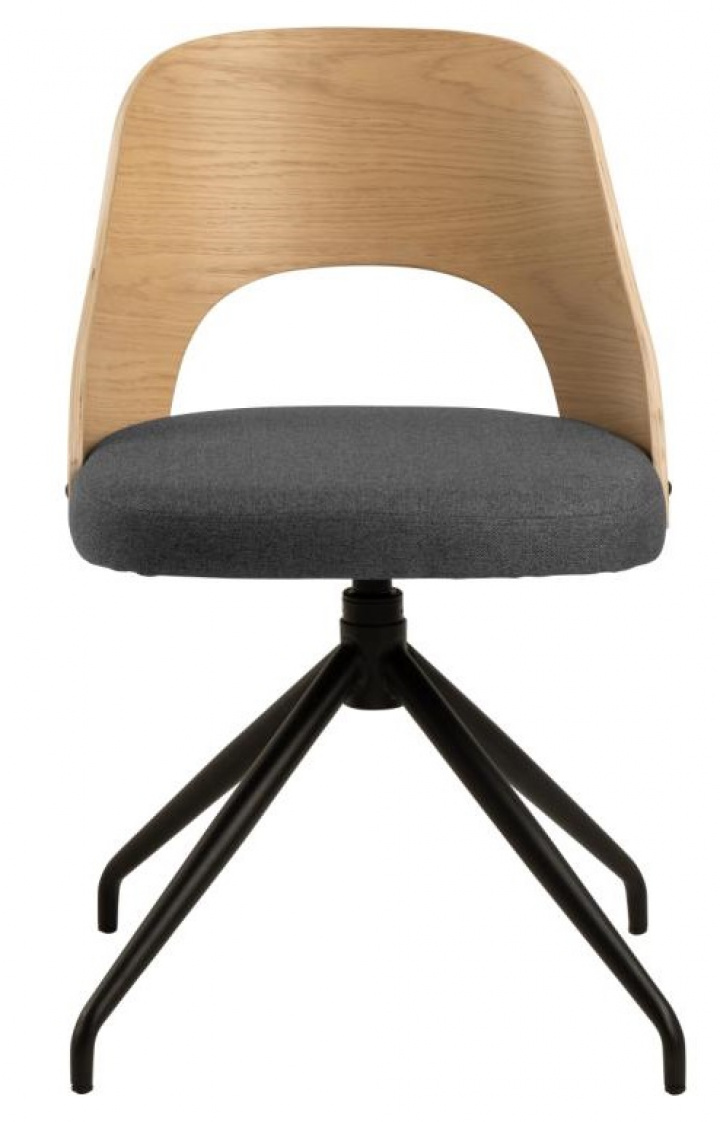 Stol \'Yngsjö\' - Grå/Naturlig i gruppen Møbler / Sittemøbler / Stoler hos Reforma (105594)