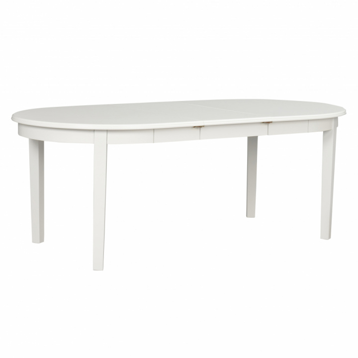 Spisebord 'Koster' Oval - Hvit