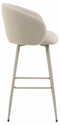 Barstol \'Eleanor\' - lys grå