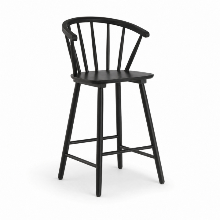 Barkrakk \'Astrid\' - Svart i gruppen Møbler / Sittemøbler / Barstoler hos Reforma (1092B-black)
