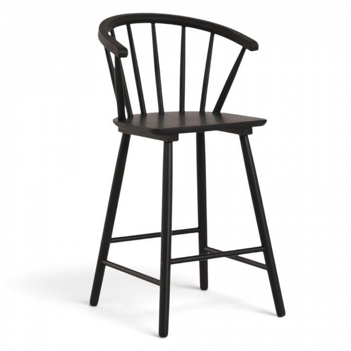 Barkrakk \'Astrid\' - Svart i gruppen Møbler / Sittemøbler / Barstoler hos Reforma (1092B-black)
