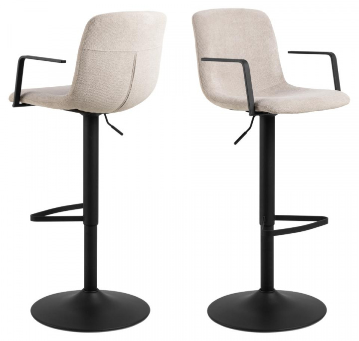 Barkrakk \'Pablo\' - Lys Beige i gruppen Møbler / Sittemøbler / Barstoler hos Reforma (109558)