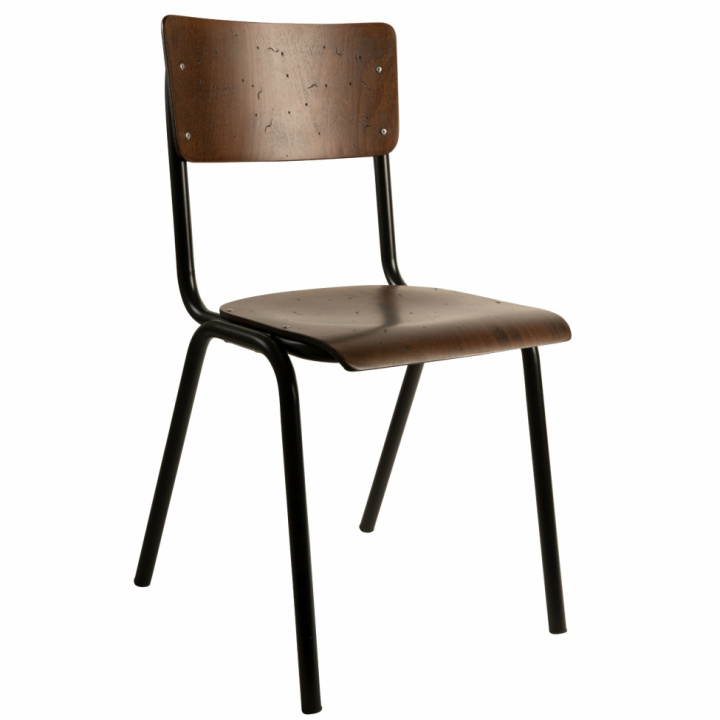 Stol 'Scuola' - Brun