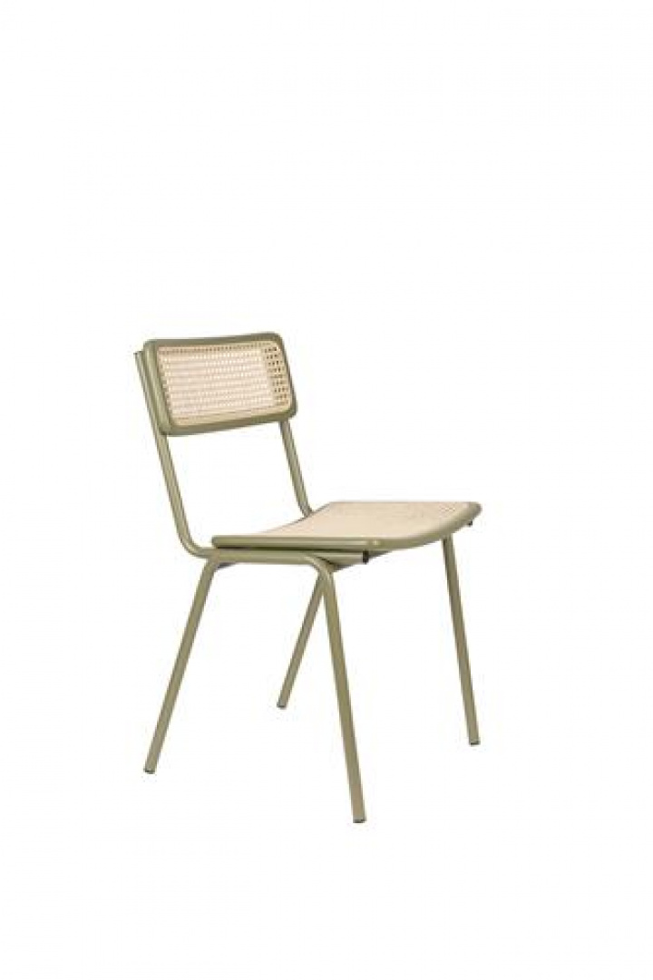 Stol 'Jort' - Grønn/Naturlig