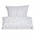 Sengesett \'Dot\' - Hvit 200cm