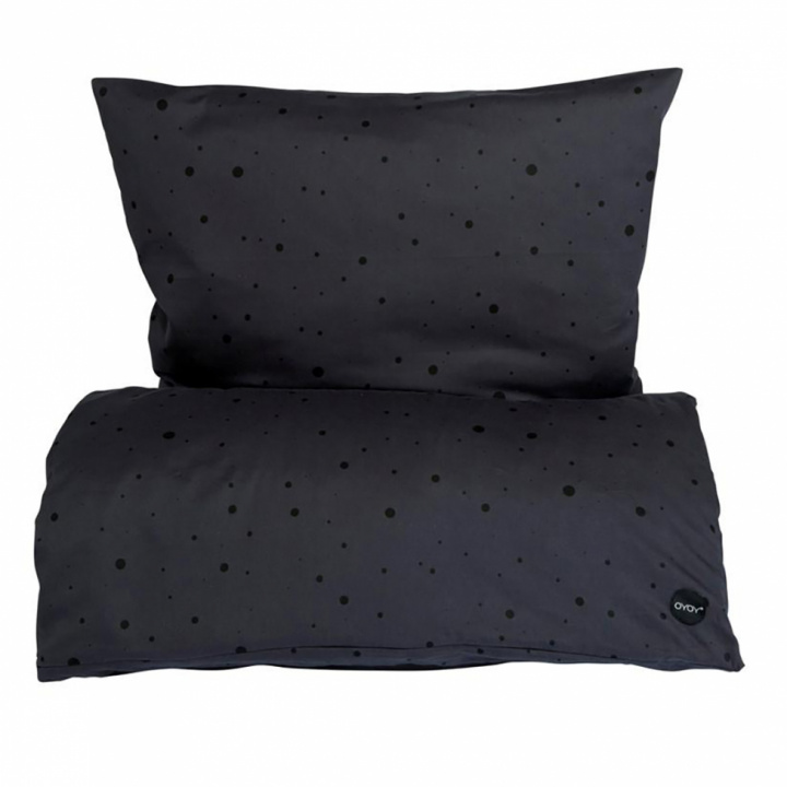 Sengesett \'Dot\' junior - Svart i gruppen Interiør / Tekstiler / Sengetøy hos Reforma (1102023)