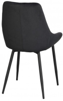 Stol \'Sierra\' - Svart Fløyel