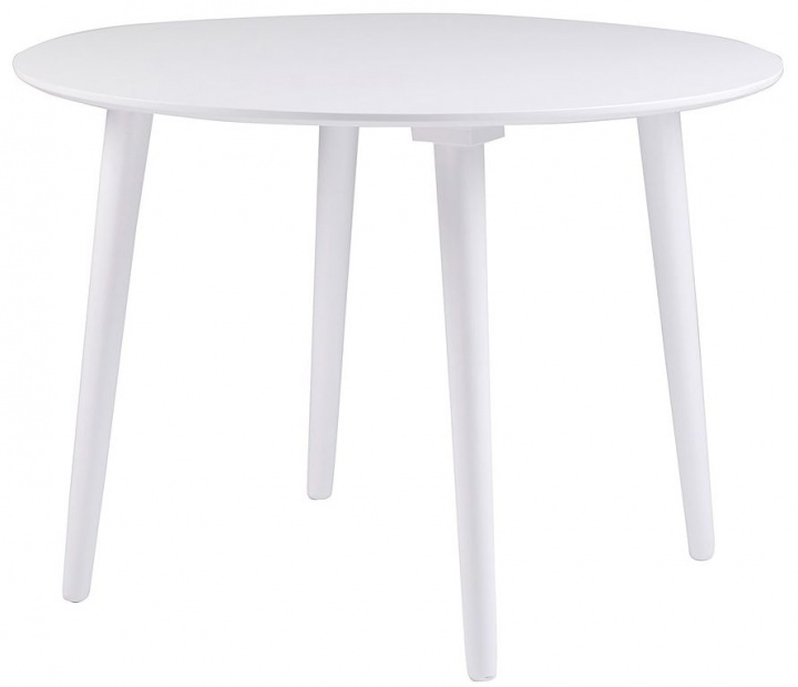 Rundt spisebord \'Lotta\' Rundt 106cm - Hvit i gruppen ROM / Kjkken / Spisebord hos Reforma (110646)