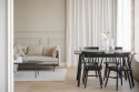 Spisebord \'Lotta\' 140x90cm - Svart