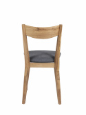 Stol \'Dylan\' - Eik / grå