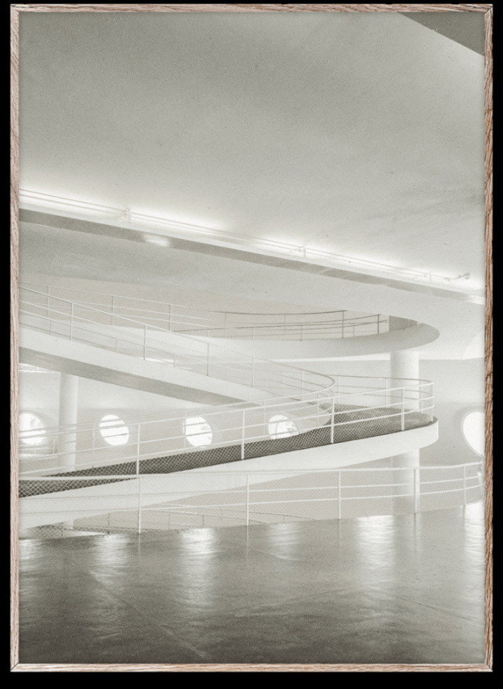 Plakat 'Poetic Concrete' 30x40 - Grå