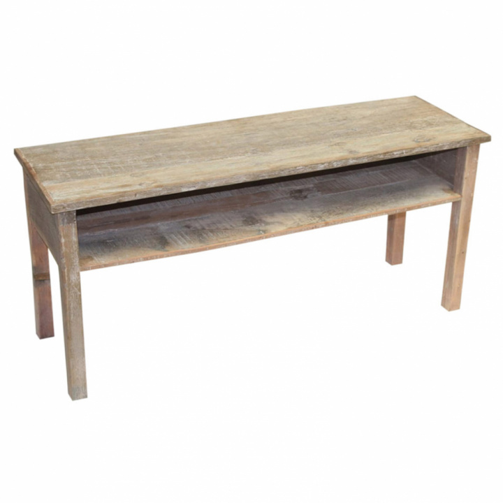 TV-benk - Resirkulert tre