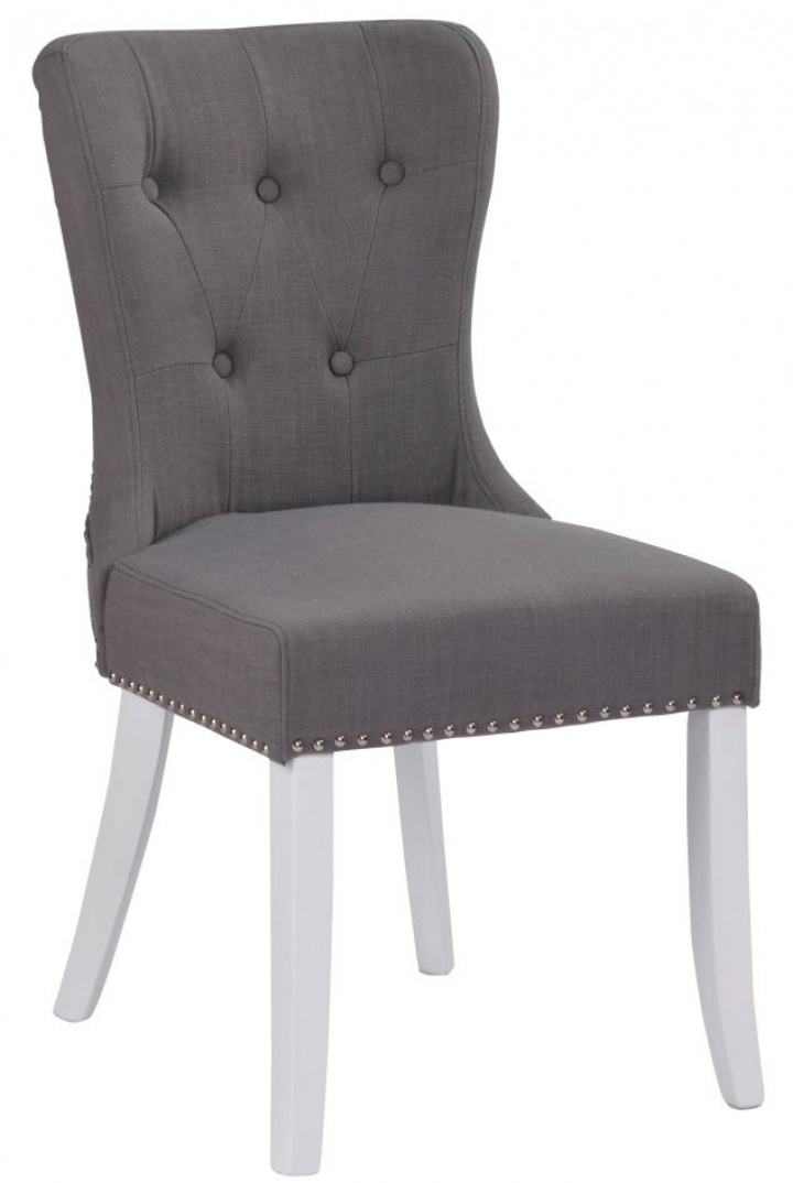 Stol 'Ina' - Grå / Hvit