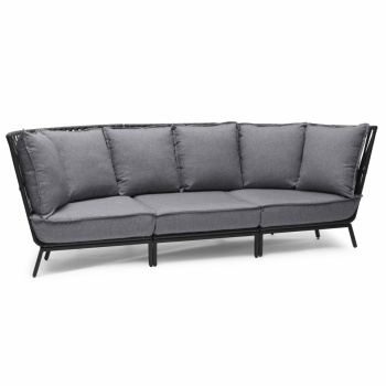 Lounge sofa \'Jet Set\' - Svart