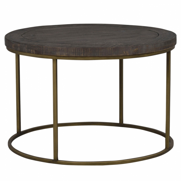 Salongbord 'Dalton' Round - Brun