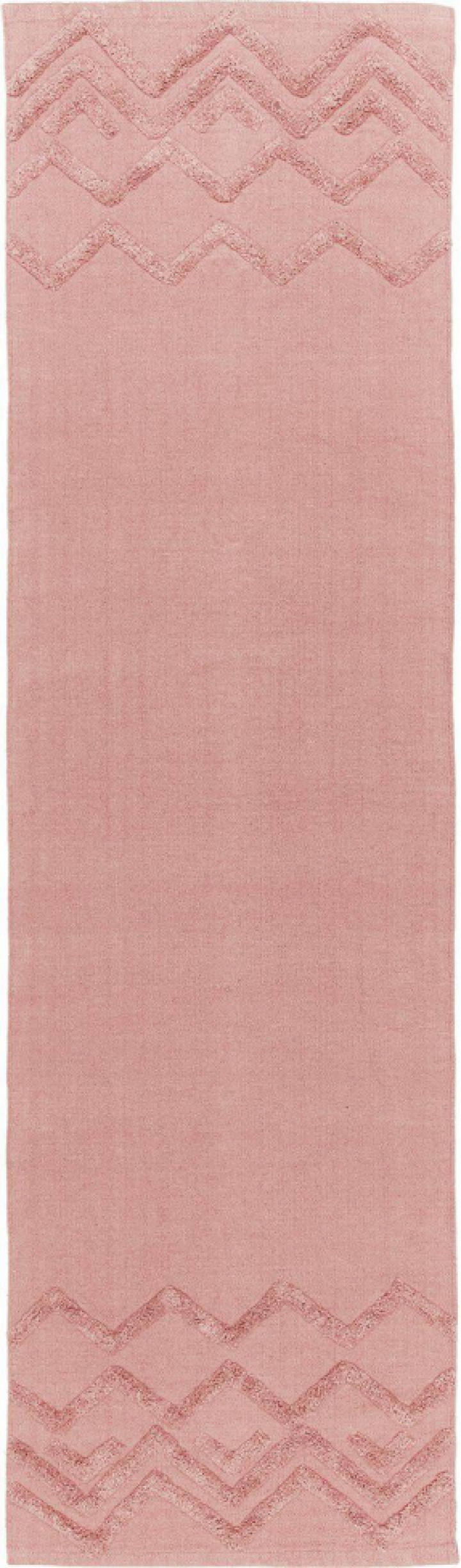 Teppe \'Madison\' 70x240 - Rosa i gruppen Interiør / Tepper / Rya Tepper hos Reforma (1189-96-105)