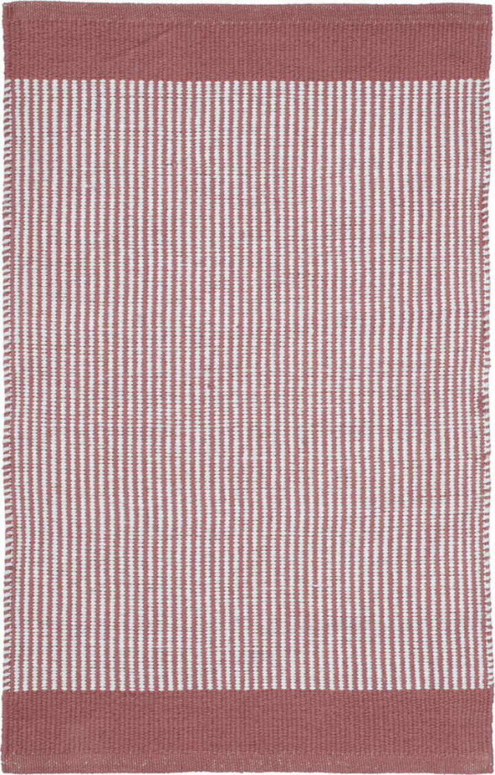 Teppe \'Stripe\' 170x240 - Rosa i gruppen Interiør / Tepper / Rya Tepper hos Reforma (1191-67-005)