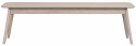 Benk \'Yumi\' - Hvitpigmentert eik