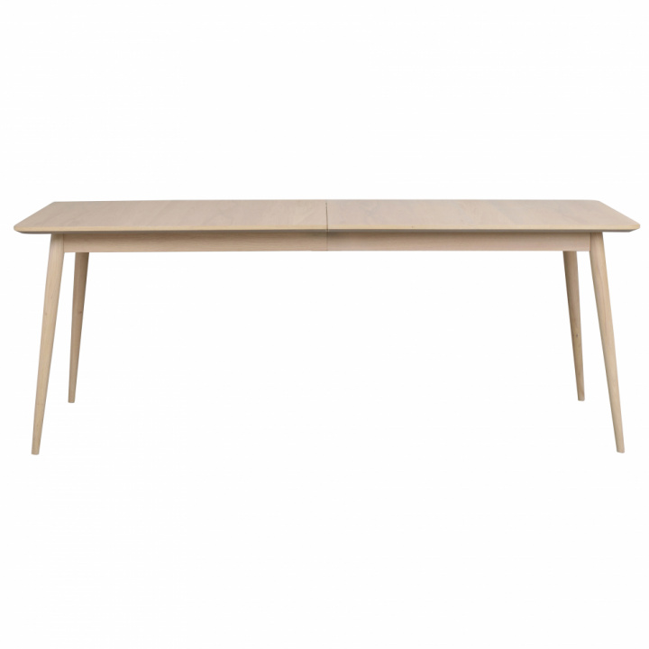 Spisebord 'Dawson' - Hvitpigmentert eik