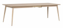 Spisebord \'Dawsone\' - Hvitpigmentert eik