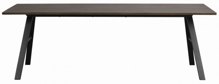 Spisebord 'Brigham' - Brun / Svart