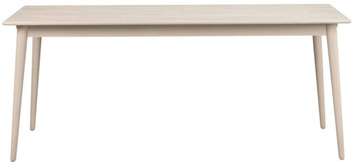 Spisebord 'Tyler' 180x90cm - Hvitpigmentert eik