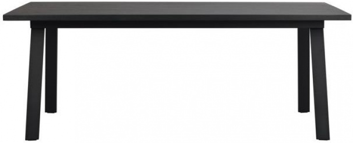 Spisebord 'Winnipeg' 200x100cm - Svart