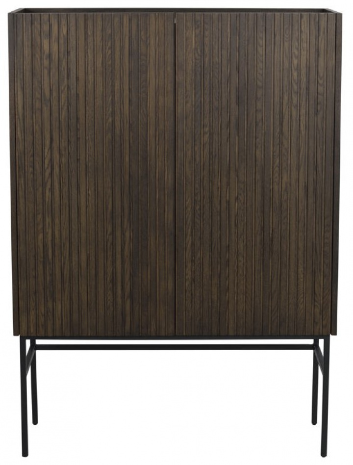 Skap 'Halifax' - Brun/Svart