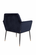 Lenestol \'Kate\'- Mørkblå