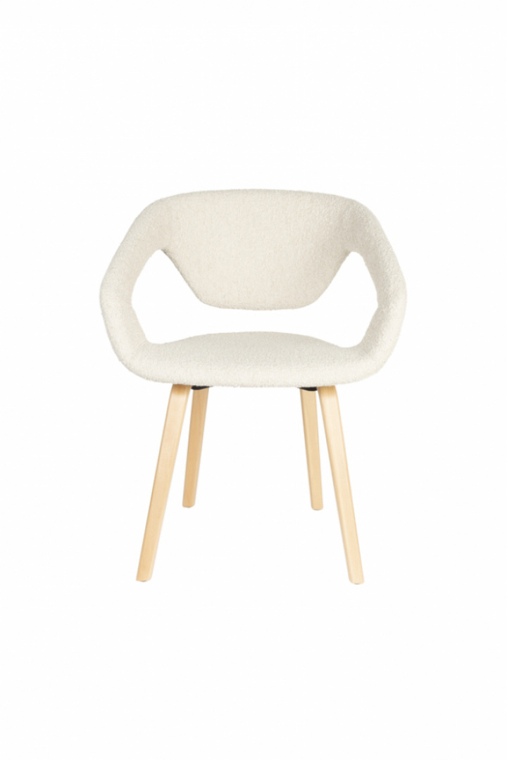 Stol 'Flexback' - Beige