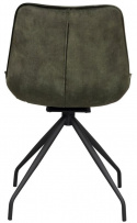 Stol \'Rossport\' - Grønn / Fløyel