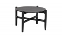 Salongbord \'Holton\' Ø80 - Sort