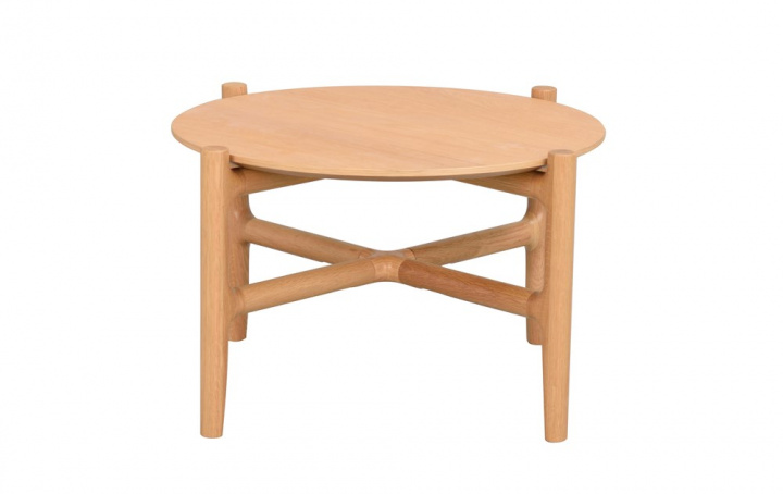 Salongbord 'Holton' Rundt 55cm - Naturlig