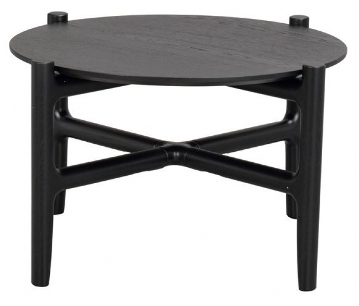 Salongbord \'Holton\' Rundt 55cm - Svart i gruppen Møbler / Bord / Sofabord hos Reforma (120375)