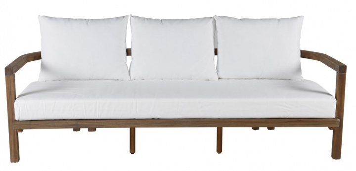 Hagesofa 'Eline' - Brun/Hvit