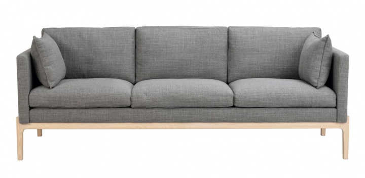 Sofa \'Ness\' 3-seter - Grå / Hvitpigmentert i gruppen Møbler / Sofaer hos Reforma (120400)