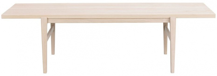 Salongbord \'Ness\' 160x60cm - Hvitpigmentert i gruppen Møbler / Bord / Sofabord hos Reforma (120404)